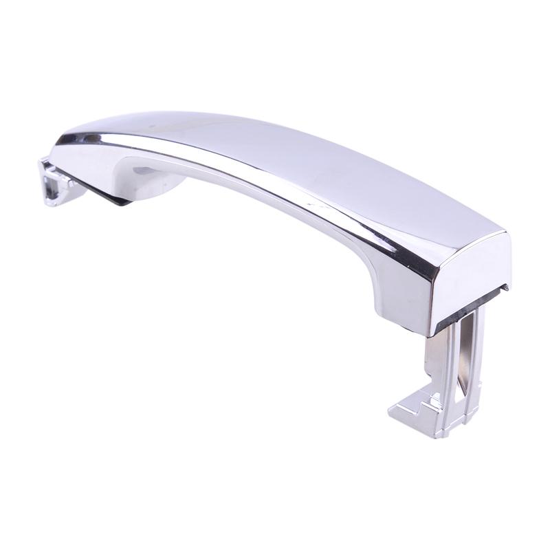 Silver Car Exterior Rear Door Handle Kit Fit For Holden Captiva 2006 2007 2008 2009 2010 2011 2012 2013 2014 2015 2016 2017 2018