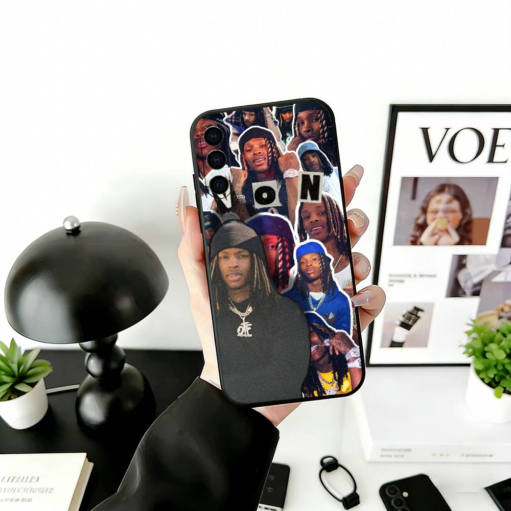 

R-Raper K-King V-Von Phone Case For Samsung Galaxy A73,A72,A71,A70,A53,A52,A51,Soft Silicone Black Cover Samsung a53 5g