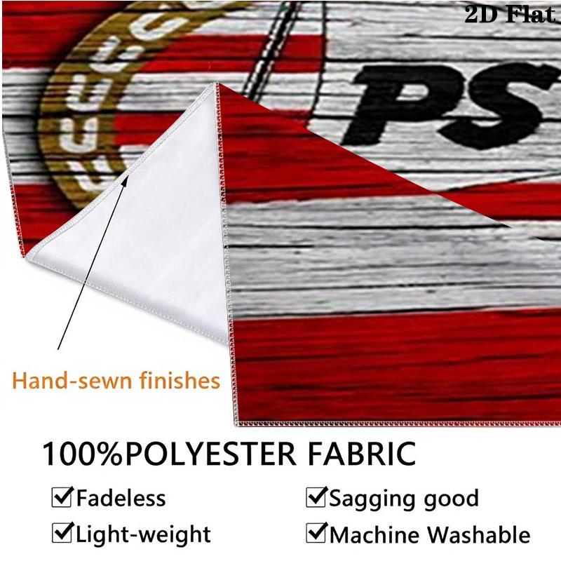 Philips Sport Vereniging Custom Name Wall Tapestry Aesthetic Wall Hanging Printed Fabric Blanket Decorative Tapestries for Bedroom Living Room Home De