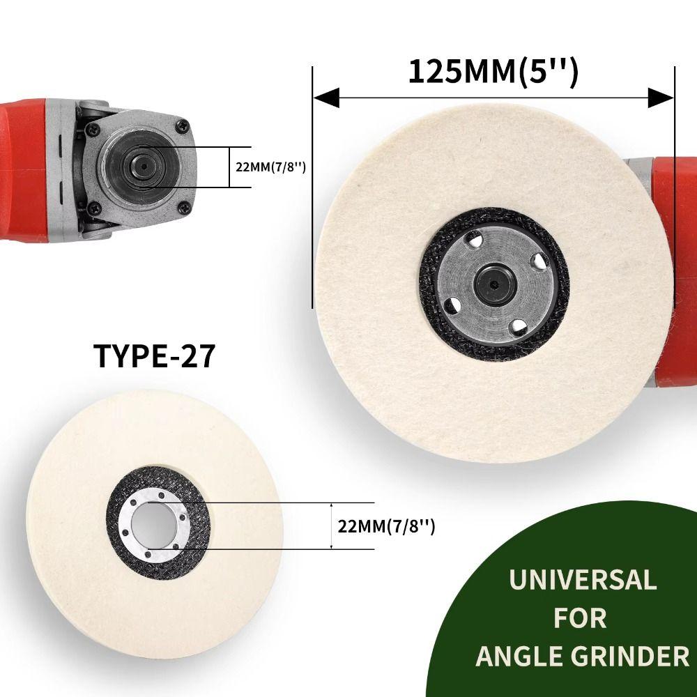 Polishing Wool Polishing Flap Disc Angle Grinder Polishing Wheel Stone Polishing