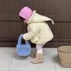 Children's Winter Thickened Cotton-padded Jacket Girls' Winter Hooded Cotton-padded Clothes Children's Clothing Baby Warm Cotton-padded 