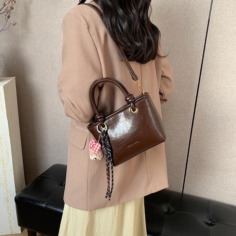 Women's Red Wedding Bucket Bag – 2024 Fashion Crossbody & Shoulder Bag
