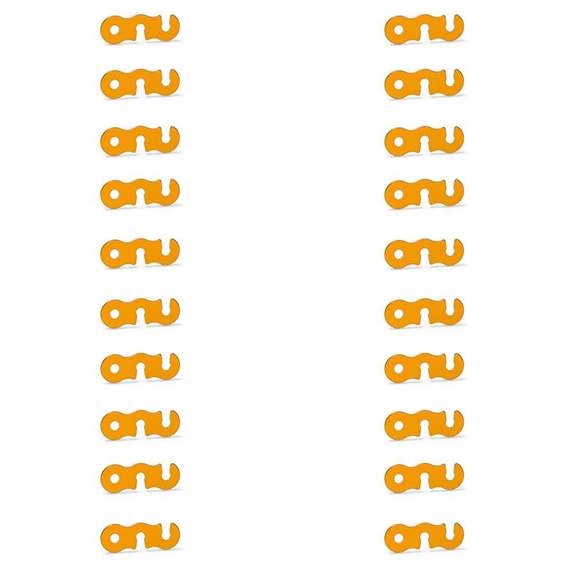 Aluminiumlegierung Zelt Windseil S-Typ Spanner Befestigungselement Einstellbar Camping Zelt Kordel Seil Schnalle Zeltzubehör Für Outdoor