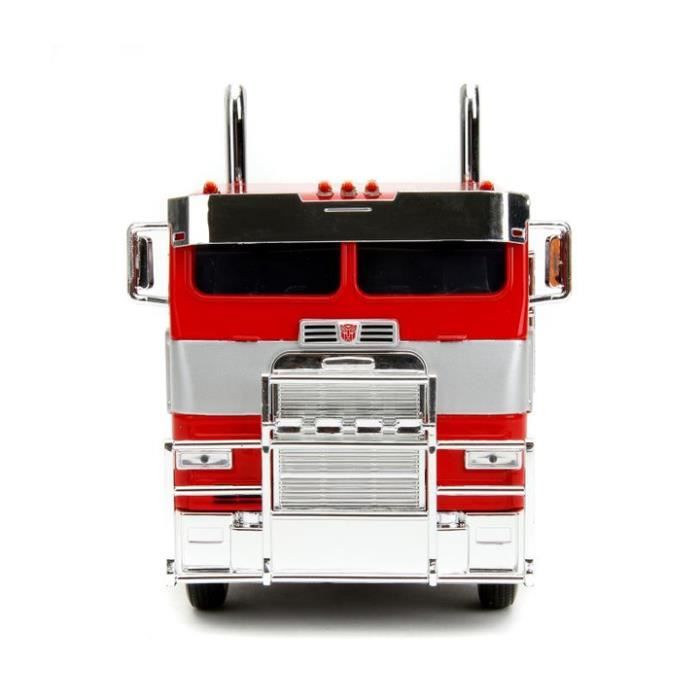 Jouet - jada toys - transformers optimus prime petit camion voiture - rouge - mixte - a partir de 8 ans