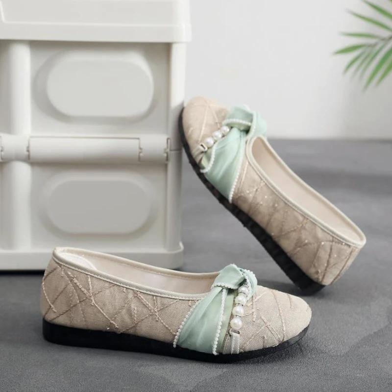 New Arrival Flat Spring Autumn Women's Shoes On Sale 2025 Designer Luxury Stylish Cheap Original Casual Light 39 Ladies Footwear