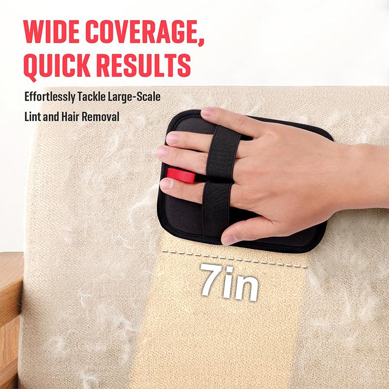 Pet Hair Remover, Electrostatic Pet Hair Removal Gloves, Reusable Cat & Dog Hair Remover For Couch