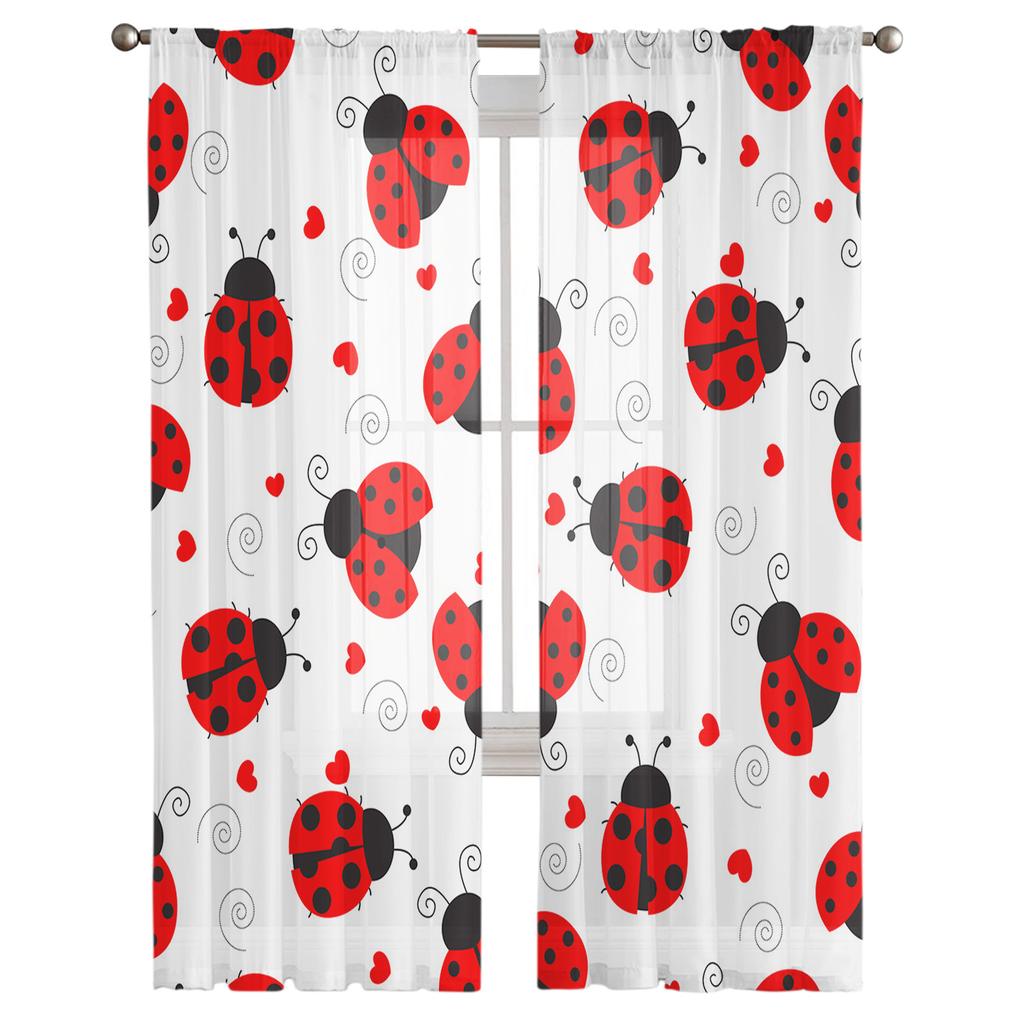 Kropkowana tekstura tiulowe zasłony kuchenne zasłony drzwiowe szyfonowe przezroczyste zasłony świąteczne do salonu