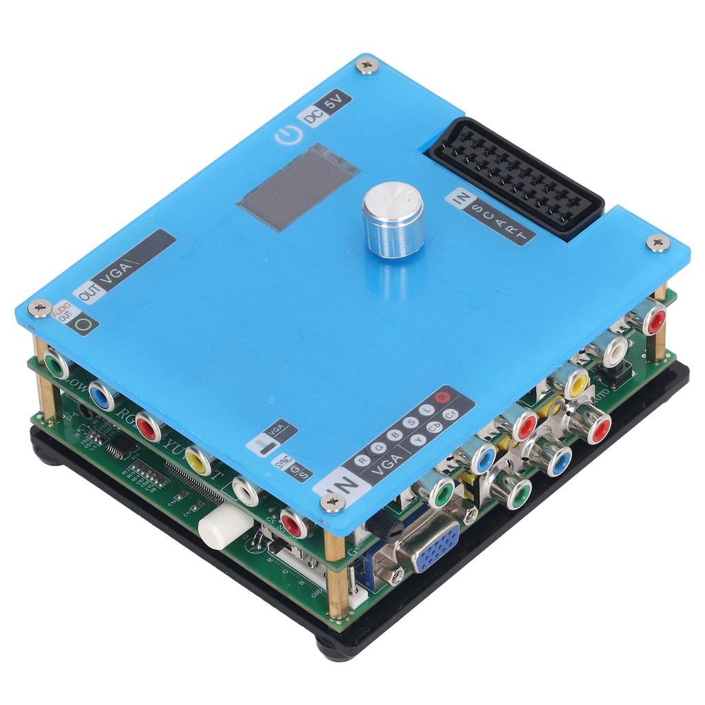 LCD GBSC Converter VGA RCA High Definition Multimedia Interface 3 Output GBS Control Video Game Conv