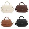 Urban Minimalist Style 2023 Winter Lady Bag Crossbody Bag Retro Small Square Handbag