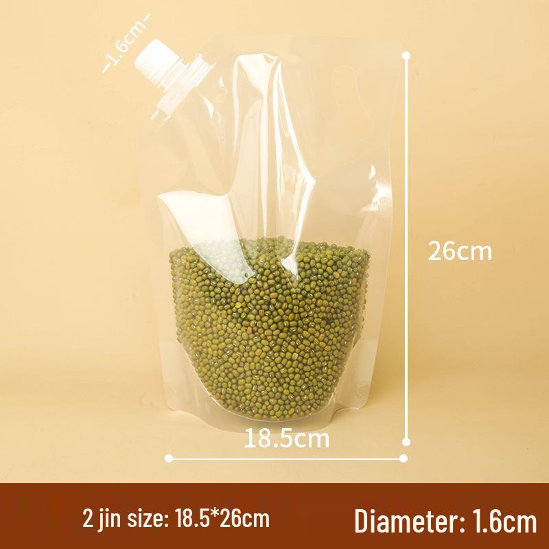 Sealed Stand-up Bag for Five & Mixed Grains - Insect & Moisture-proof Storage Solution