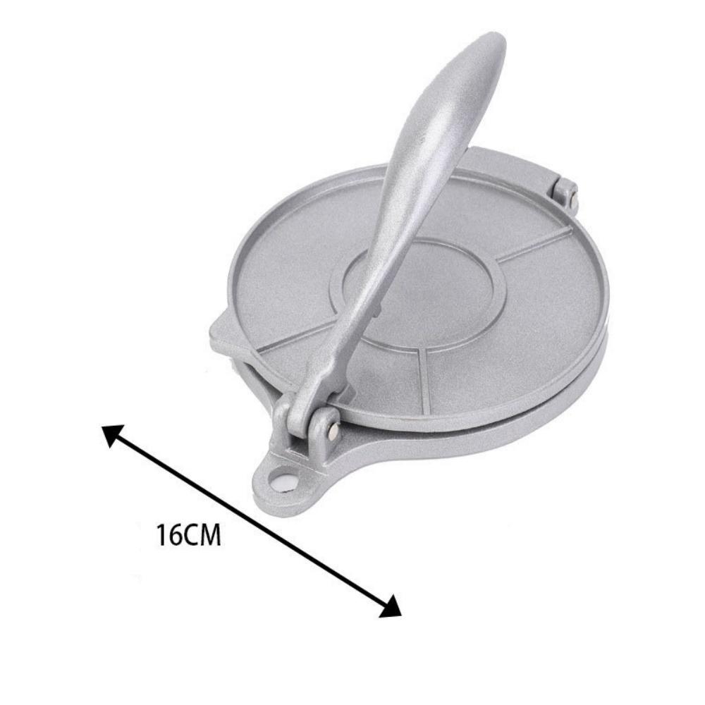 16/20cm DIY Manual Corn Tortillas Pressing Tools Aluminium Alloy Tortilla Cake Press Molds  Kitchen Bakeware Cooking Accessories
