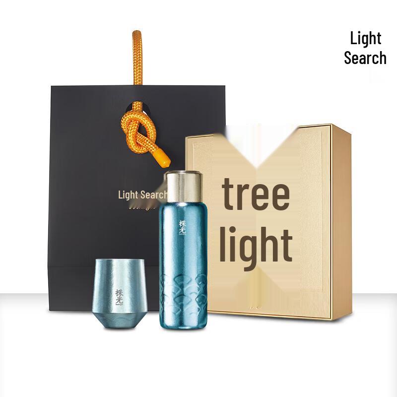 Pure Titanium Insulated Bottle Gift Set