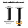 1Pc Telescopic Adjustable Bed Beam Support Foot Reinforced Plastic Furniture Sofa Leg Bed Bottom Load Bearing Bracket