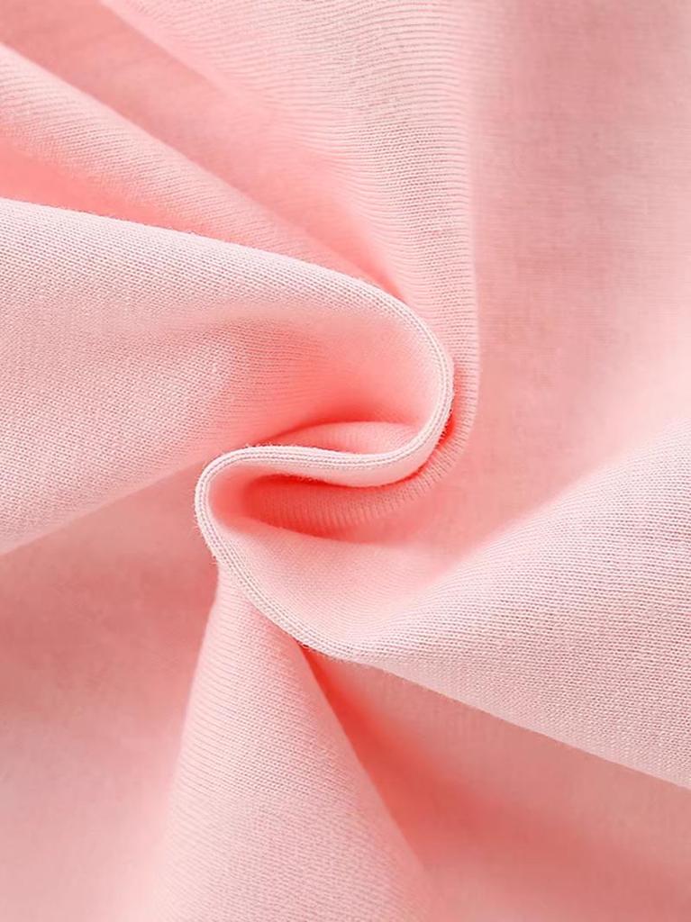 European Style Girls' Summer 2026 Cartoon T-Shirt: Round Neck, Short Sleeve for Kids