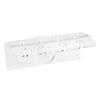 Acrylic Coral Rack Bracket Aquarium Fish Container Coral Frag Support With Suction Cup(8 Holes)