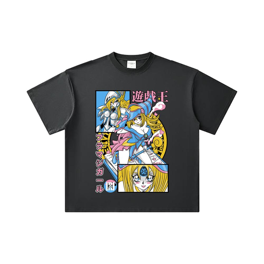 260 GSM Double Yarn 32 Count 100% Cotton Yu-Gi-Oh V4 Maga Obscura Print Unisex Heavy Cotton T Shirt