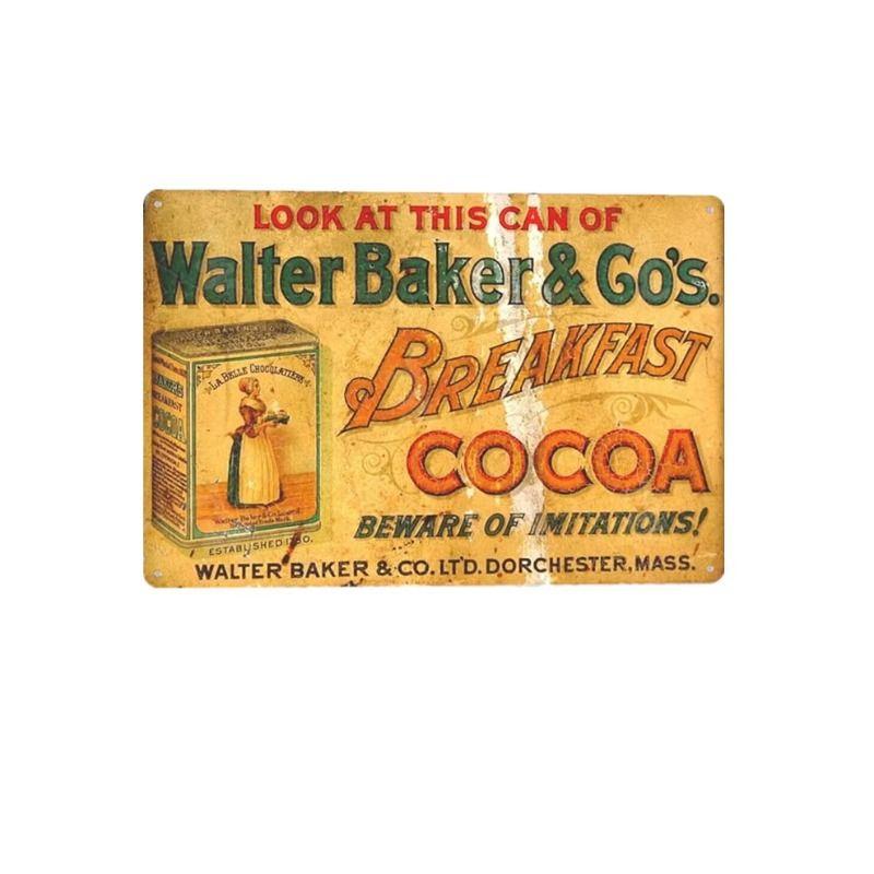 Vintage Metal Tin Sign Wall Art Home Decor 20x30cm