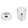 Smart Temperature Control Cup Dual Purpose Desktop Coffee Beverage Fast Cold Heating Cup for    (White )