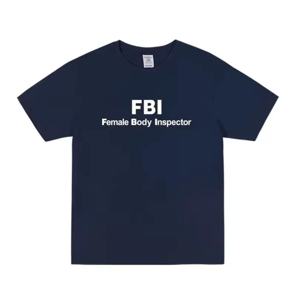 Friends Rachel FBI Female Body Inspector Feminist Print Men's and Women's Short Sleeve T-Shirt