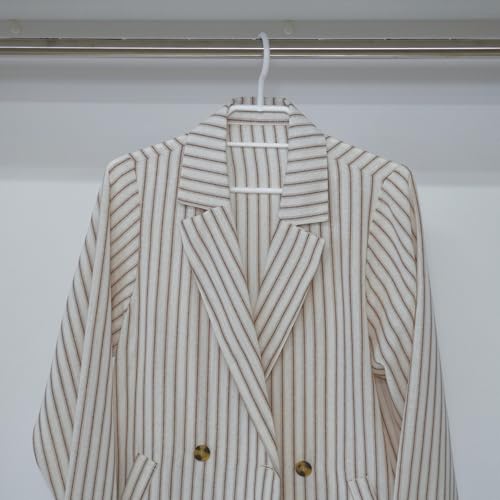 Shinkohanger MonoCloset Shirt Hangers, Set of 5, White