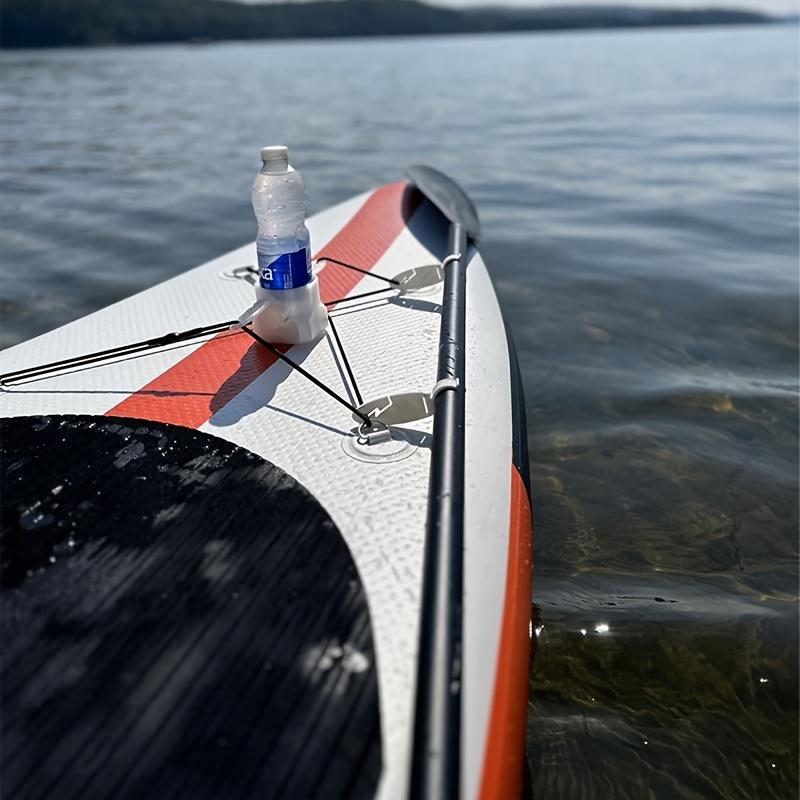 2 Kayak Paddle Leashes - Easy-to-Install Kayak Mounts | Quick-Release Paddle Racks, Water Sports Accessories, Durable Clamps