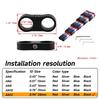 4PCS Braided Hose Separator Clamp Adapter 4AN 6AN 8AN 10AN 12AN Fuel Line Fitting Bracket Aluminum AN4 AN6 AN8 AN10 AN12