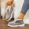 Fashion Women Outdoor Flats Snow Boots 2024 New Winter Warm Trend Fashion Thickened Fluff Ankle Boots Casual Comfortable Slip on Shoes