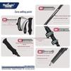 3-Section Telescopic Aluminum Trekking Poles: Multifunctional Hiking and Climbing Cane.