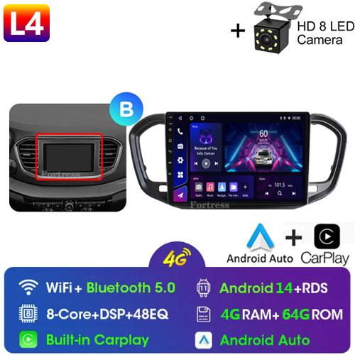 Fortress  For LADA Vesta NG 2025 Car Radio Multimedia Video Player Navigation stereo GPS Android 13 No 2din 2 din dvd