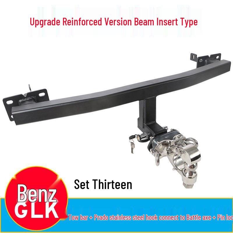 Compatible with Mercedes GLK200, GLK260, and 300/350 Rear Tow Hitch.