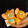 Cat And Mouse Plush Bag Pendant, Cute Cartoon Tom Cat Keychain, Large Throw Pillow Couple Gift.
