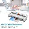 A4 Desktop Laminating Machine 9 Inches Thermal Laminator Machine Hot and Cold Lamination 230mm Entry Width Quick Warm-up