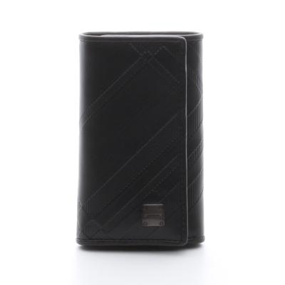 OMNIA Case with Bill Key Key Ring 5-Key Compartment, Men's Wallet, Holder, (Black)