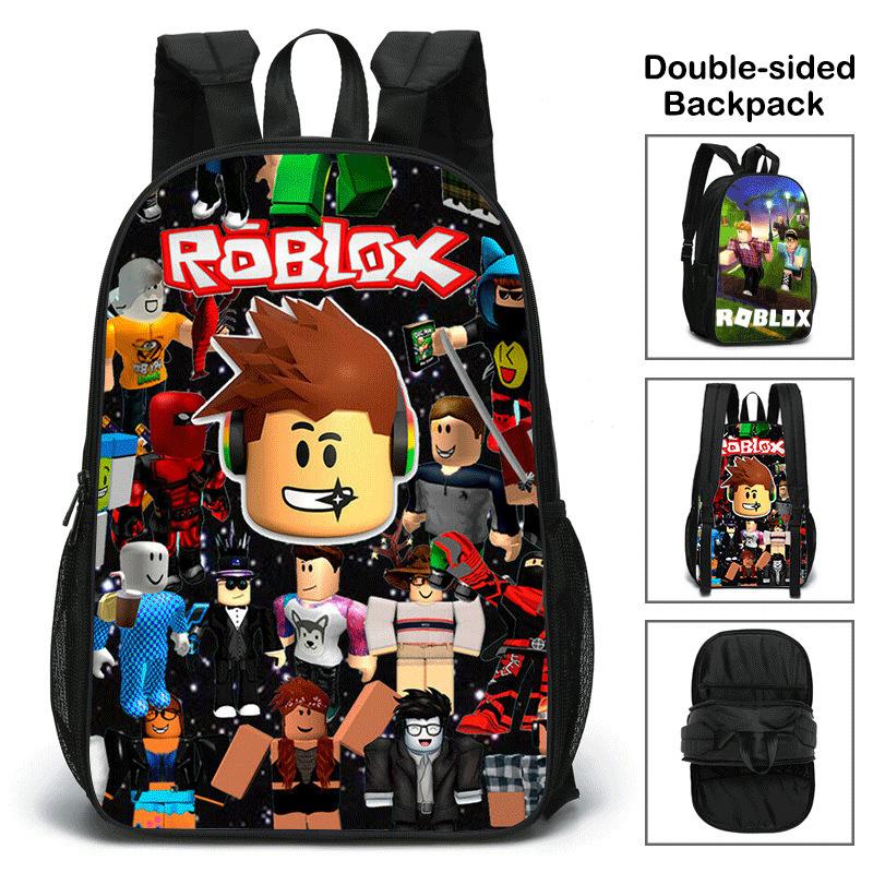 Sac à dos Double Face Robles Merchandising de Jeu Élèves du Primaire et du Secondaire Sac à dos Double Face double-layered double-sided school bag