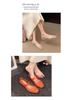 Versatile Breathable Crystal Flat Sandals - Non-Slip Beach Shoes with Fashionable Hollow Design
