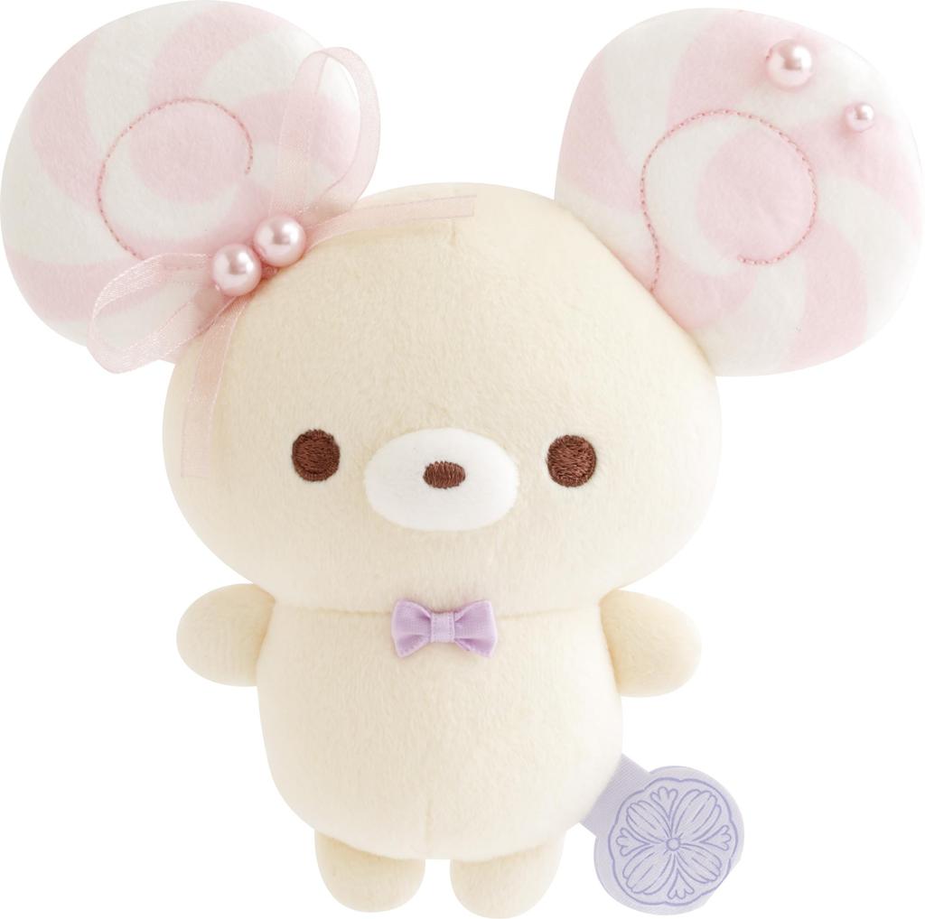 Sugar Cocomoo and Candy Plush ChooPop Candy H145 X W140 X D55mm San-X "Rory Pop's Day" Toy, (Rory), MV32301,