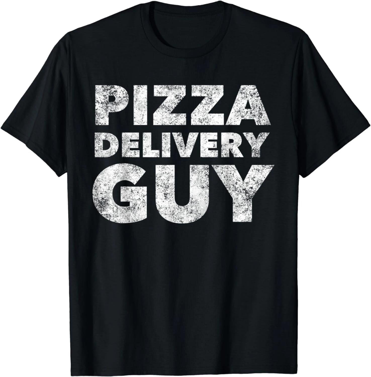 Pizza Delivery Guy for Men Funny Costume Gifts Gift Unisex T-Shirt 2XL
