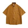 American Style Men's Summer Clothes  Y2k Vintage Short Sleeve Shirts Casual Tops Blouse Streetwear T-Shirts For Men
