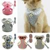 Soft And Breathable Mesh Dog Harness Vest With Matching Leash For Small Medium Pets