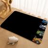 The Fast And The Furious Movie Floor Mat Floor Mat Soft Flannel Non-Slip Door  Rug for Living Room
