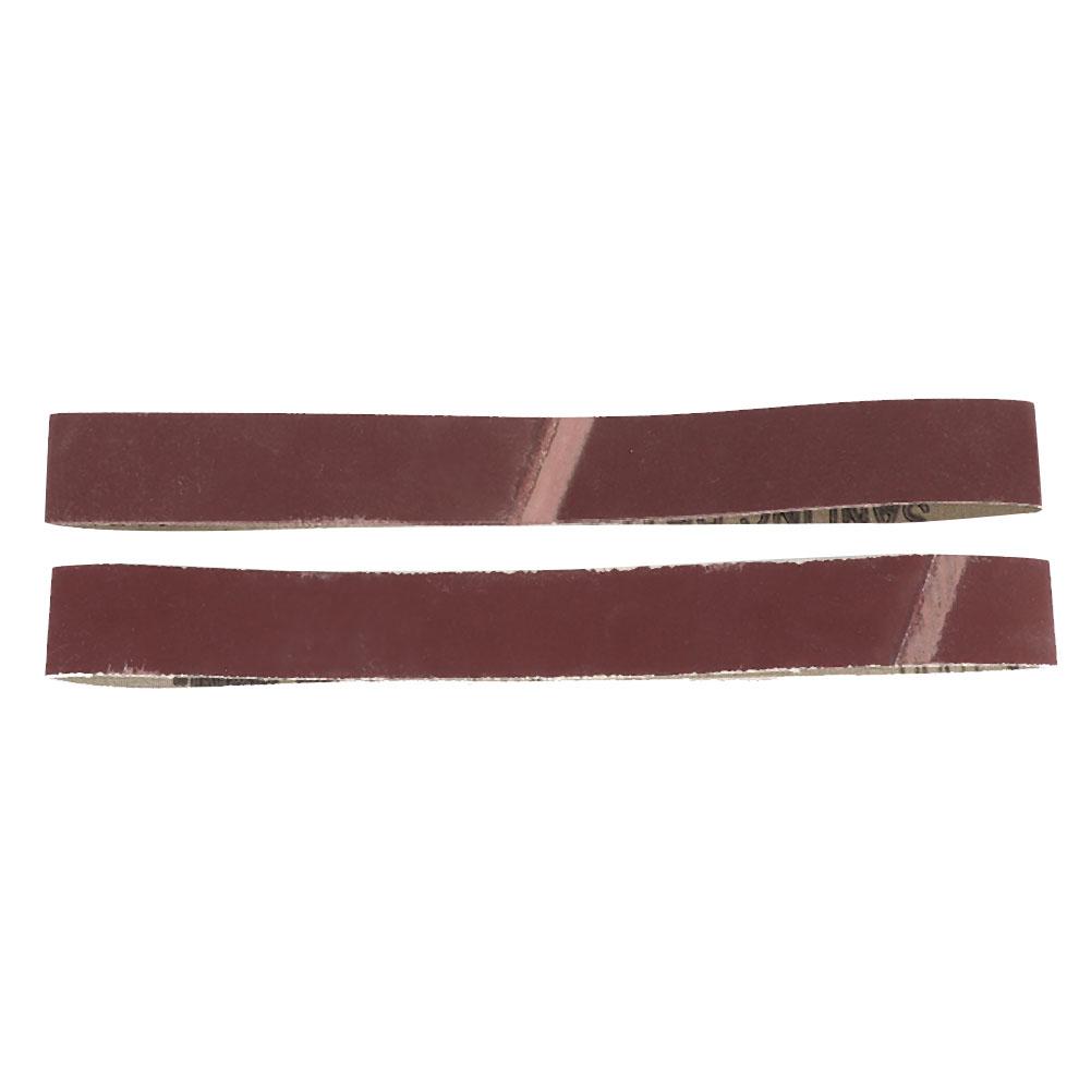 10pcs Alumina Abrasive Belt Sanding Band Grinding Polishing Sandpaper Straps 533*30 (800 Grit)