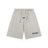 Fear Of God Essentials Herren Locker Übergröße Baumwolle Sportshorts Kordelzug Sommer Streetwear Knielang Jogginghose