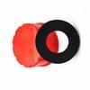 4pcs High Quality 1.75"  Coarse Thread Gas Can Replacement Solid Base Caps Red