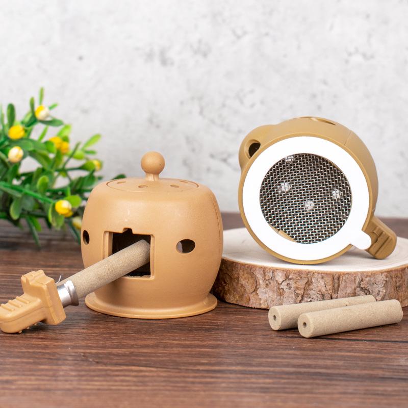 Portable Smokeless Moxibustion Device - Ancient Health Preservation Box for Moxa Sticks and Physiotherapy