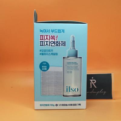 Sebumo minkštiklis super tirpinantis sebo minkštiklis 150 ml + 40 vatos diskelių