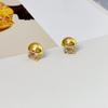 Trendy Zircon Elegant High-End Studs, Retro Earrings, Earrings.