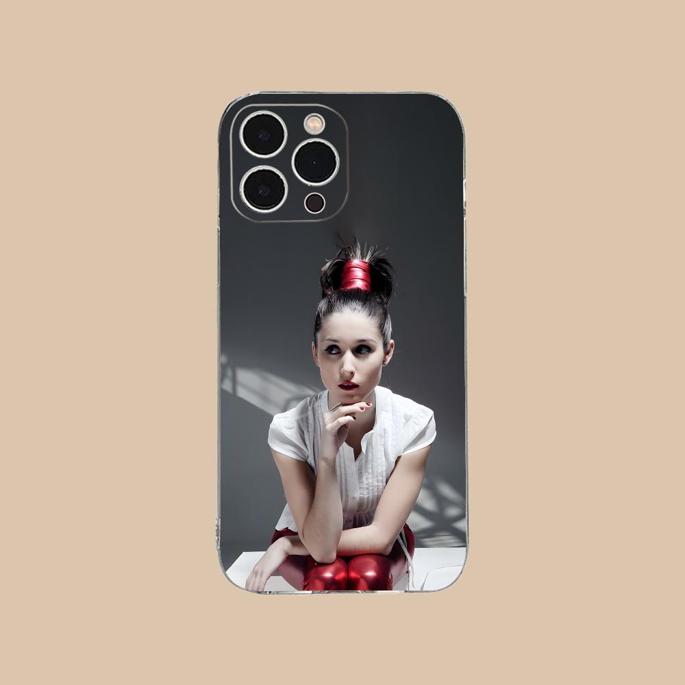 

Francisca Valenzuela Phone Case for iPhone 16 15 14 13 12 11 X XR XS 8 6 Pro Max Plus Mini Clear Colour Printing Pretty Luxury iPhone 15 Pro Max