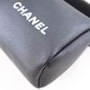 CHANEL Pouch vintage logo gray Nylon Women Used