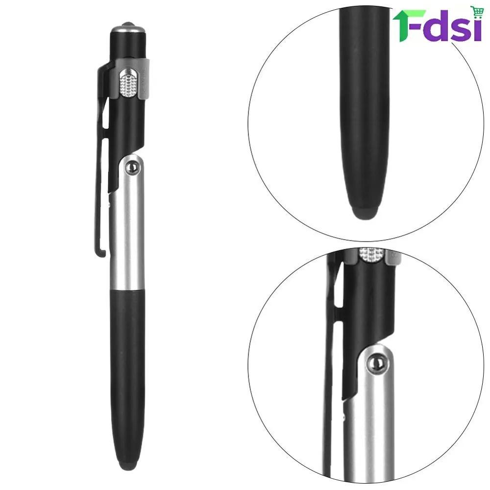 Penna giocattolo: Penna Pieghevole Quattro-in-uno con Luce LED, Supporto per Telefono e Penna Sferografica Capacitiva 5ml