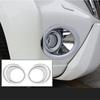 For Toyota Prado FJ150 FJ 150 2014 2015 2016 2017 Car Styling ABS Chrome Front Fog Lights Decoration Lamp Frame Cover Trim